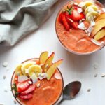 Watermelon Pawpaw Bowls with Chia Seeds. A super food breakfast recipe. 5 mins to prepare, full of vitamin E, zink & dietary fibre. I'm loving these! | www.berrysweetlife.com