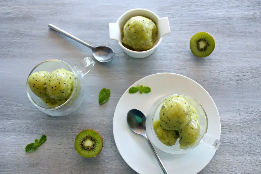 Kiwi sorbet clearance ice cream maker