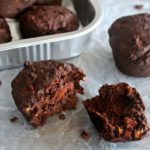 Healthy Chocolate Banana & Apple Muffins. Sugar, dairy & nut free easy & delicious muffin recipe perfect for breakfast or a snack. Great for kids! | www.berrysweetlife.com