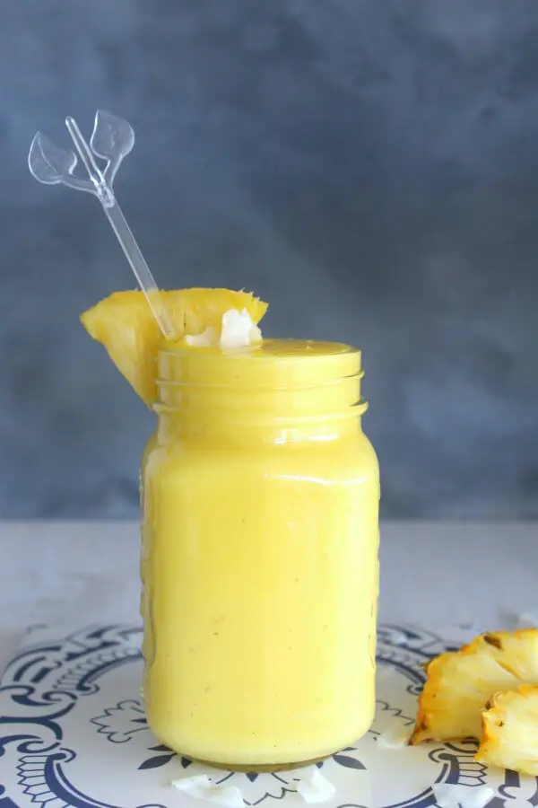 Refreshing Coconut Pineapple Mango Smoothie. Dairy free & sugar free. Very quick & easy to prepare. This is a very healthy refreshing drink great for the whole family! | berrysweetlife.com