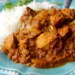 Sweet & Sour Cape Malay Chicken Curry. A traditional flavoursome Cape Malay Curry with sweet potatoes. It's easy to make and the perfect dish to serve your friends and family | berrysweetlife.com