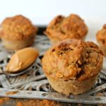 Oatmeal Peanut Butter Banana Muffins. Healthy & delicious muffin recipe, perfect for breakfast, lunch boxes or a tasty snack! Kids & adults love these | berrysweetlife.com