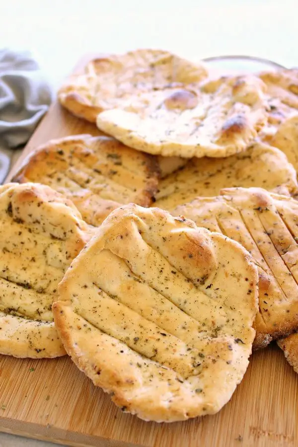 Easy Crunchy Mustard Herb Flatbreads. Gluten & dairy free, these savoury flatbreads are very quick & easy to make. Everyone will enjoy these! | berrysweetlife.com