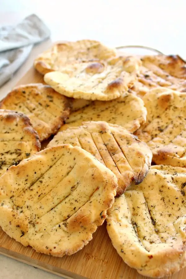 Easy Crunchy Mustard Herb Flatbreads. Gluten & dairy free, these savoury flatbreads are very quick & easy to make. Everyone will enjoy these! | berrysweetlife.com