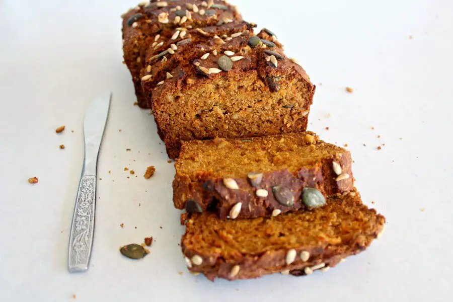 Honey Butternut Carrot Bread. A healthy, moist, spicy, slightly sweet bread recipe that packs a punch of deliciousness and wholesomeness! | berrysweetlife.com