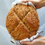 No Knead Multi-Seed Potato Bread. An incredibly easy bread to make, crunchy on the outside, moist, soft & fluffy on the inside. Very flavourful & healthy! | berrysweetlife.com