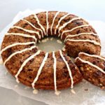Wholewheat Pecan Date Chai Tea Ring. A healthy, sugar free, spicy & moist tea ring bread that is sweet & nutty. Everyone will adore this recipe! | berrysweetlife.com