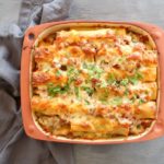 Easy Aubergine Pork Cannelloni. Tasty, comforting and whole of veggies, that is a wintry weather meal the whole family will like! | berrysweetlife.com  Easy Aubergine Pork Cannelloni Easy Aubergine Beef Cannelloni 2 150x150