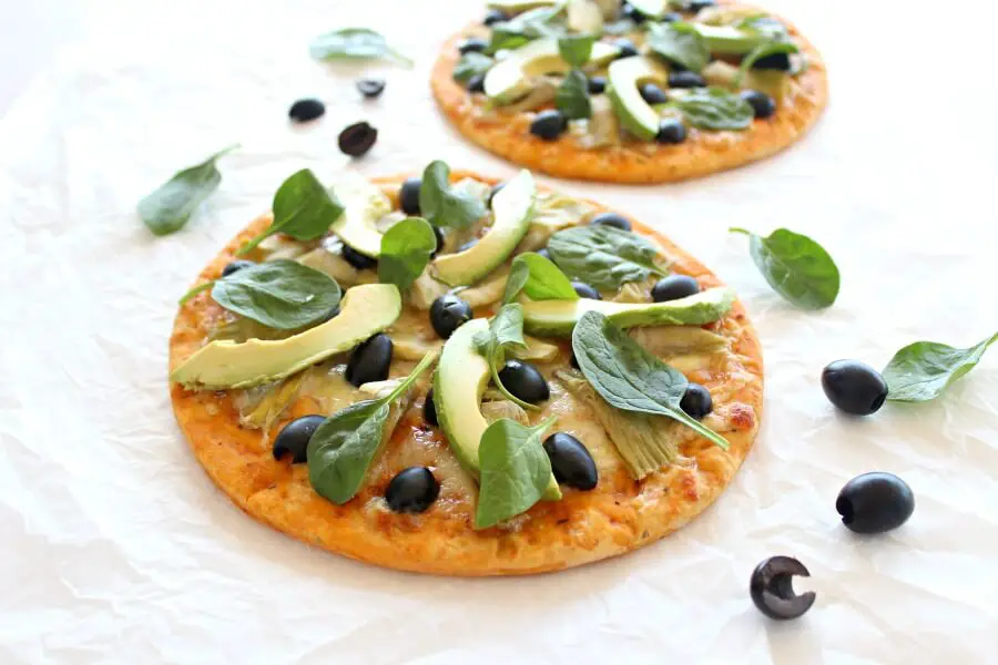Artichoke Avo Black Olive Pizza Berry Sweet Life