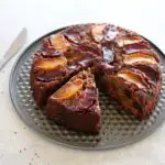 Stone Fruit Apple Date Brunch Cake. Sugar, gluten and dairy free, this brunch cake has the best of everything - flavour, goodness, and simplicity! | berrysweetlife.com