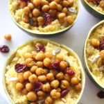 A healthy, easy gem squash recipe, these Couscous Stuffed Gem Squash With Roasted Chickpeas are incredibly delicious and they look gorgeous on your table! | berrysweetlife.com