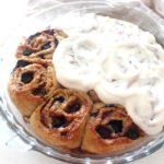 Made with staple ingredients, easy to throw together and REALLY YUM, these healthy Sugar Free Blueberry Cinnamon Buns are the absolute best! | berrysweetlife.com