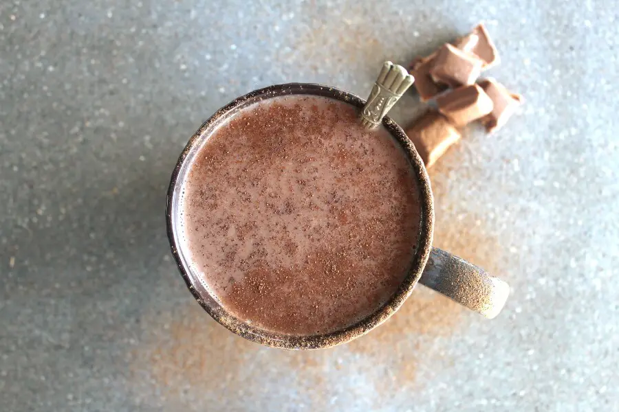 THE BEST Dairy Free Hot Chocolate