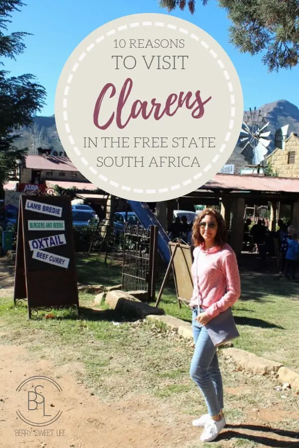 An enchanting and artsy town in the Free State, South Africa. I list 10 Reasons Why You Should Visit Clarens, from the amazing food to the art and wine! | berrysweetlife.com