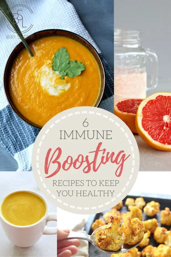 6 Immune Boosting Reicpes | berrysweetlife.com