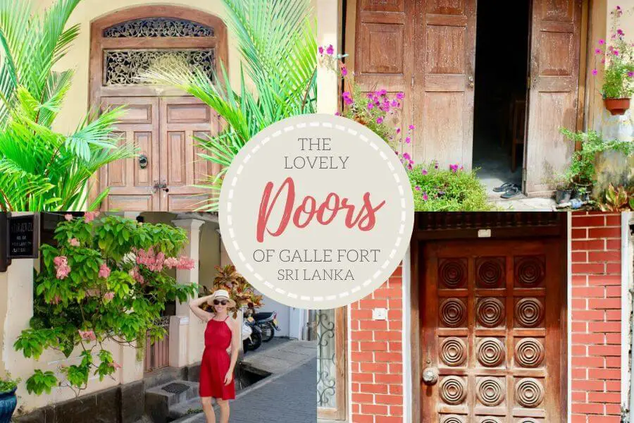 The Lovely Doors Of Galle Fort