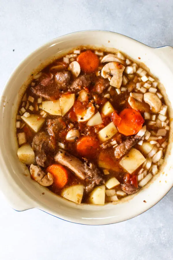 Crock Pot Beef And Lentil Stew | berrysweetlife.com