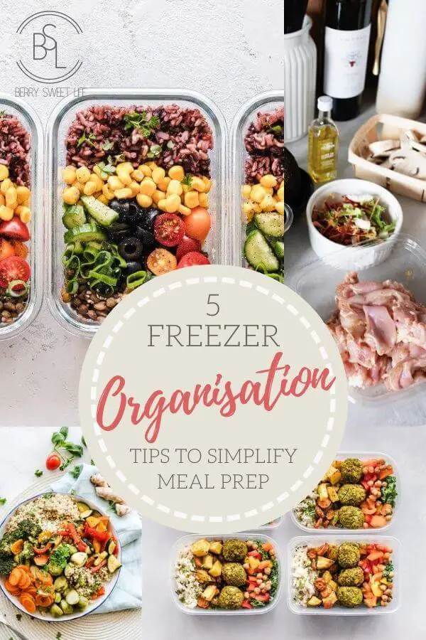 5 Freezer Organisation Tips | berrysweetlife.com
