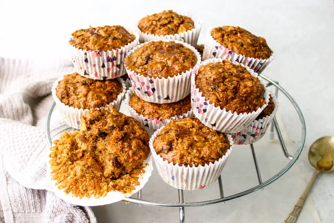 HEALTHY Morning Glory Muffins
